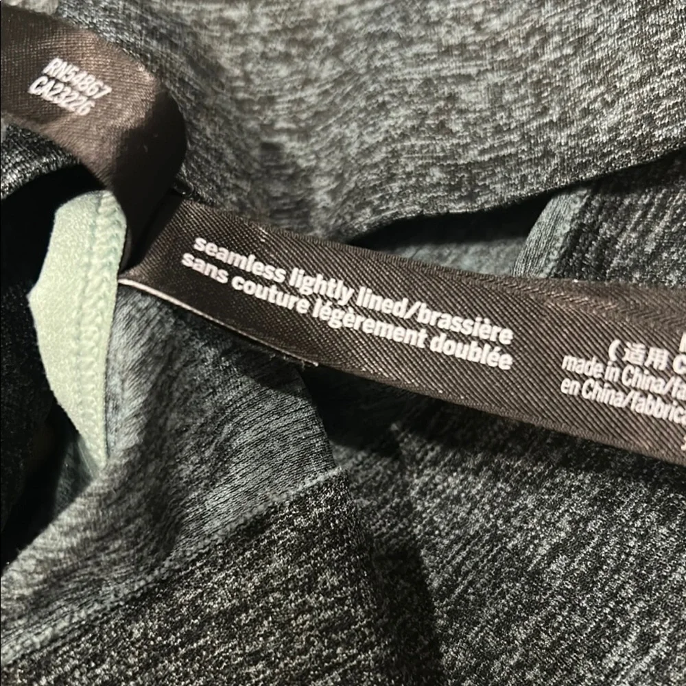 Women's Gray Sports Bra - Picture 7 of 7